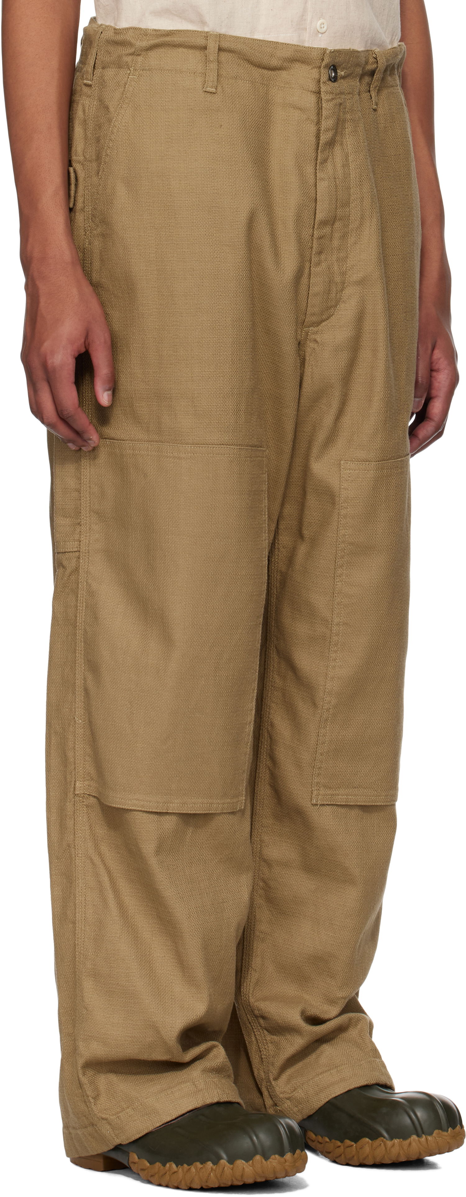 Cargo byxor Engineered Garments Engineered Garments Painter Trousers Brun | 25S1F005, 1
