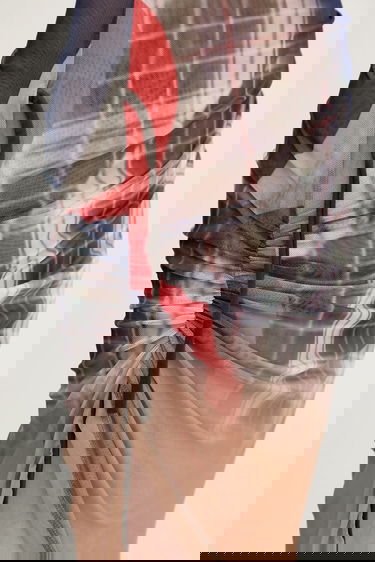 Klä Ottolinger Ottolinger Mesh Off-Shoulder Mini Dress Flerfärgad | 101.501501.01, 5