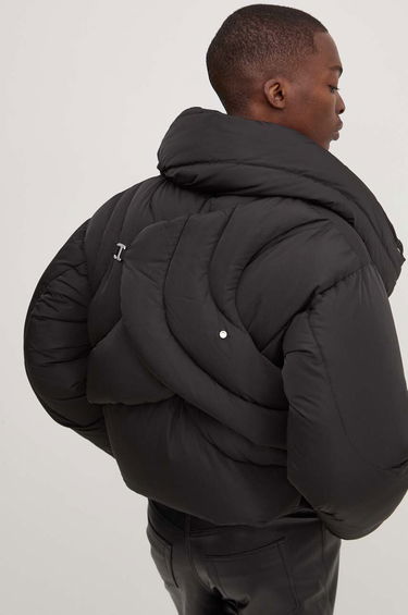 Pufferjacka HELIOT EMIL Oversized Puffer Jacket Svart | HE.W.02.073.BLK01, 1