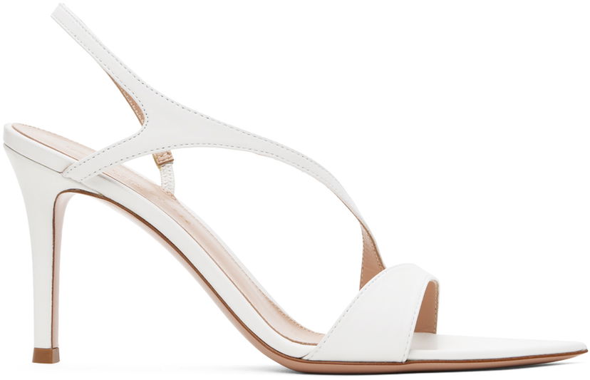 Sneakers och skor Gianvito Rossi Gianvito Rossi Mayfair Heeled Sandals Vit | G32462.85RIC.NAP