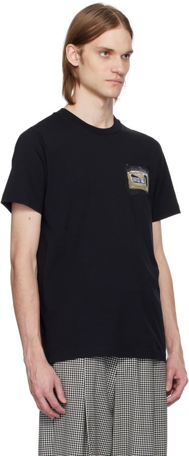 T-shirt Marni Marni Collage Print Cotton T-Shirt Svart | HUMU0198BP USCX92, 1