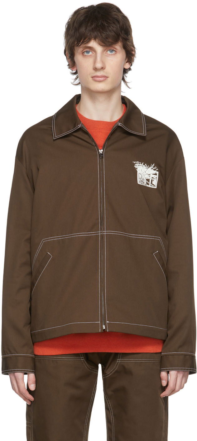 Jacka PACCBET Polyester Jacket Brun | PACC10J003