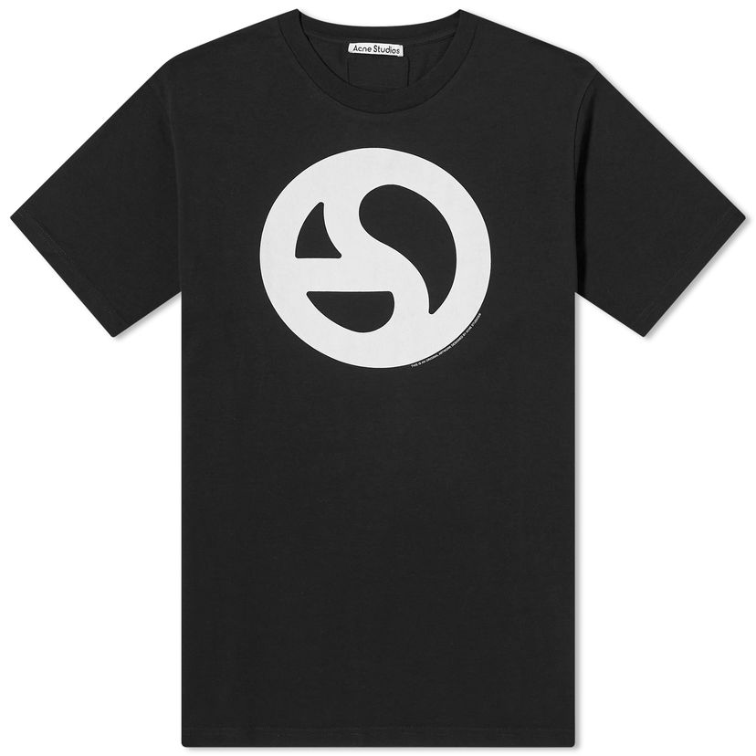 T-shirt Acne Studios Everest Logogram T-Shirt Svart | CL0265-900