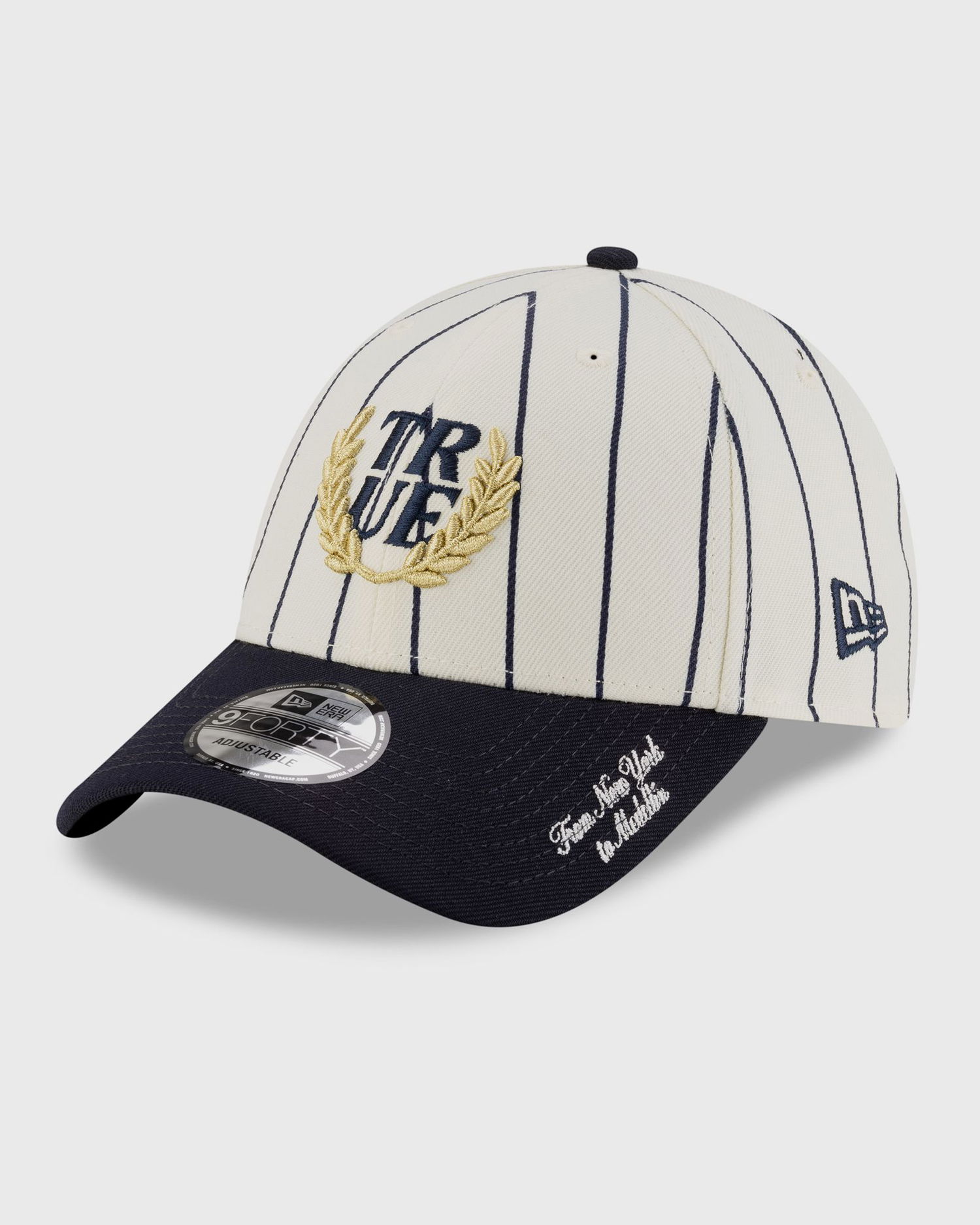 Keps New Era TRUE Pinstripe Adjustable Cap Mörkblå | 60748342, 1