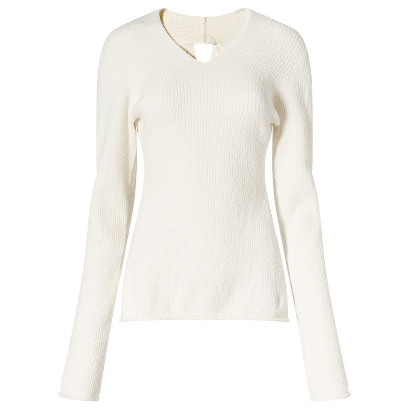T-shirt AXEL ARIGATO Tube Rib Knit Top Vit | A0948002-ECRU