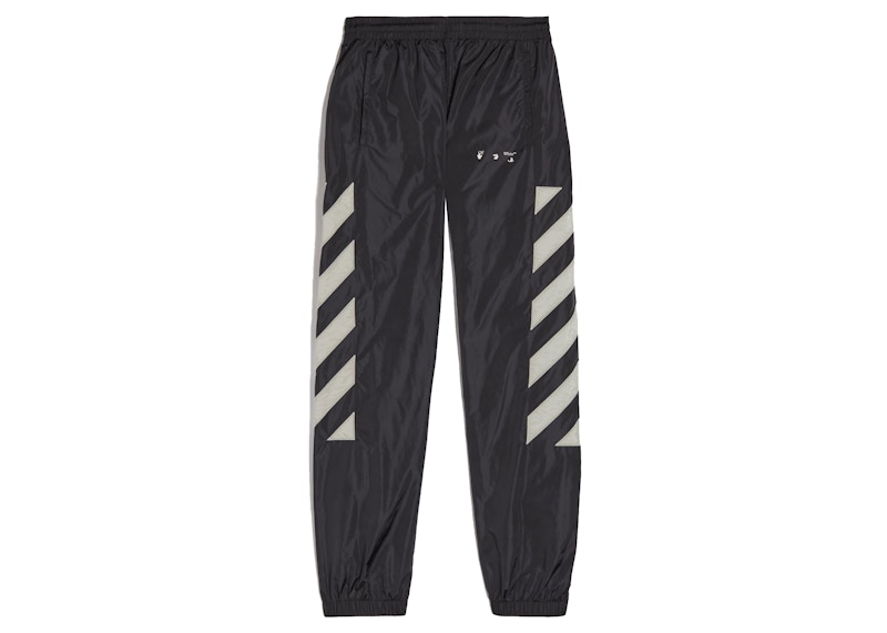 Träningsbyxor Off-White Diagonals Trackpants Svart | OMCJ001F21FAB0011017
