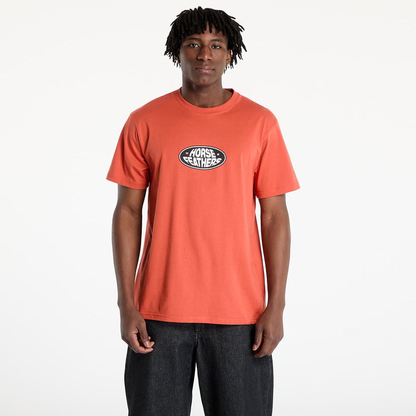 T-shirt Horsefeathers Horsefeathers Dynamo T-Shirt Orange | SM1381C