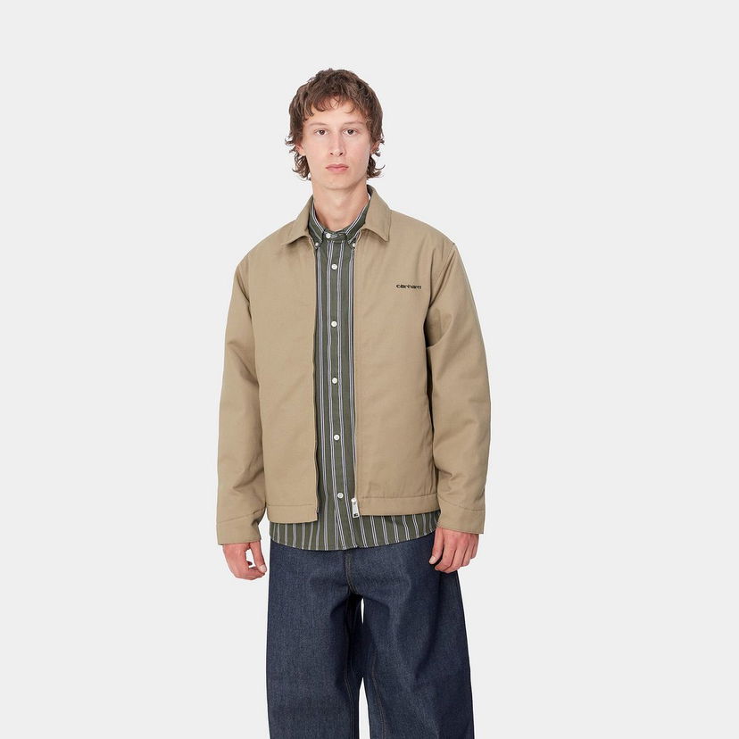 Jacka Carhartt WIP Module Script Zip-Up Jacket Beige | I033763_9