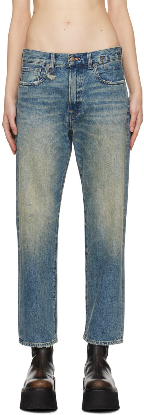 Jeans R13 R13 Boyfriend Jeans Blå | R13W5083-D173A