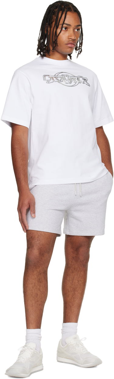 T-shirt Casablanca 'Casablanca' Chrome Oversized Short Sleeve T-shirt Vit | M-AW25-JTS-044-06, 3