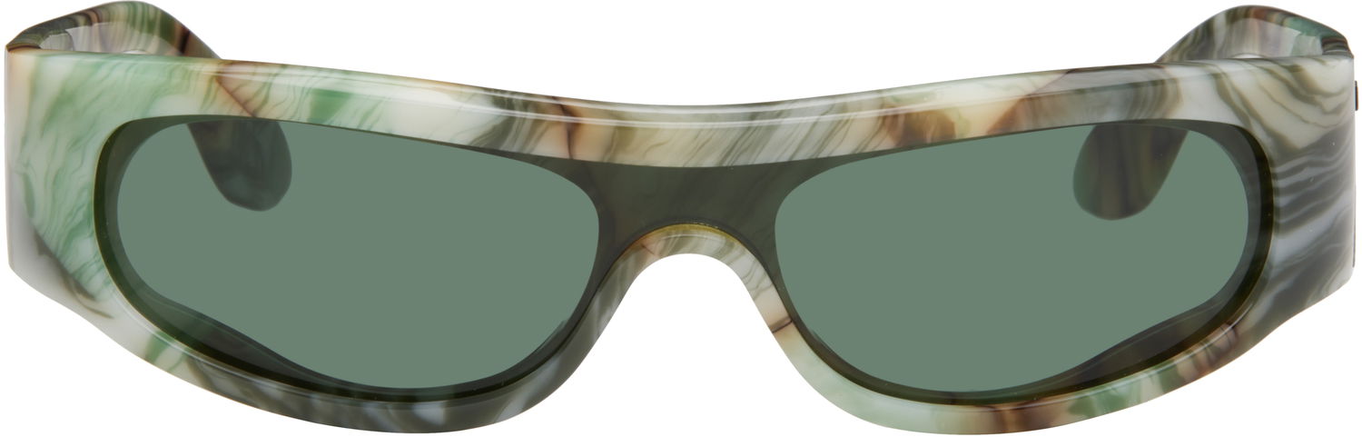 Solglasögon RETROSUPERFUTURE RETROSUPERFUTURE Pharaoh Sunglasses Grön | 8E9, 0