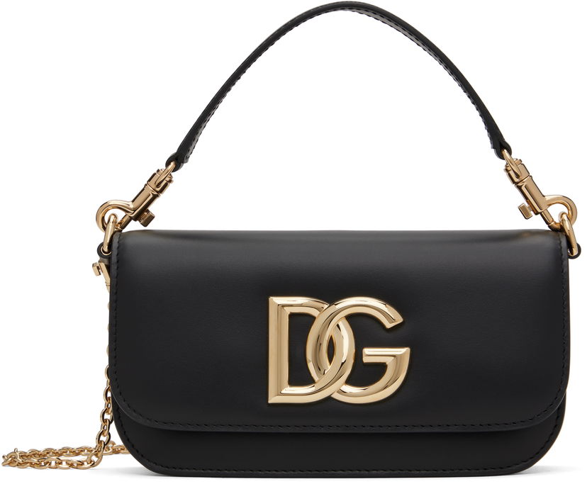 Handväska Dolce & Gabbana Dolce&Gabbana 3.5 Crossbody Bag Svart | BB7603 AW576