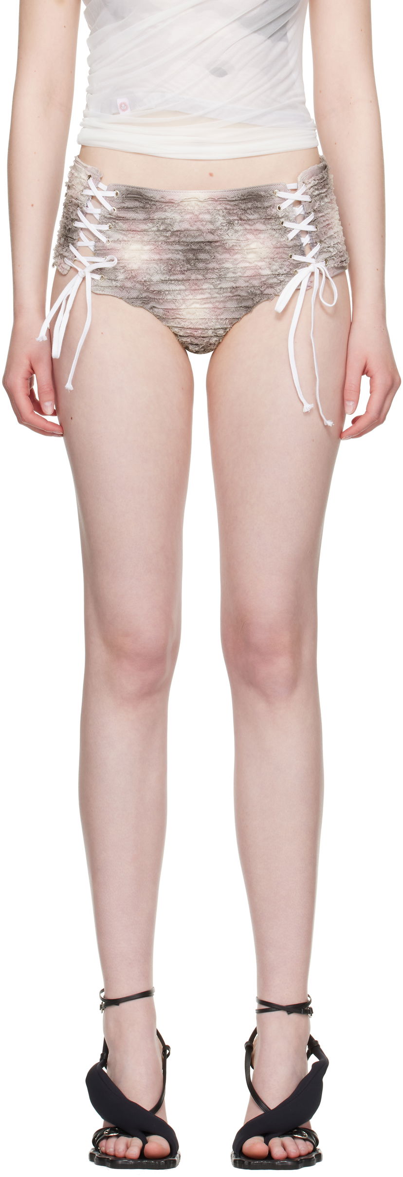 Trosor Collina Strada Collina Strada Lace Up Panty Briefs Flerfärgad | XX6037