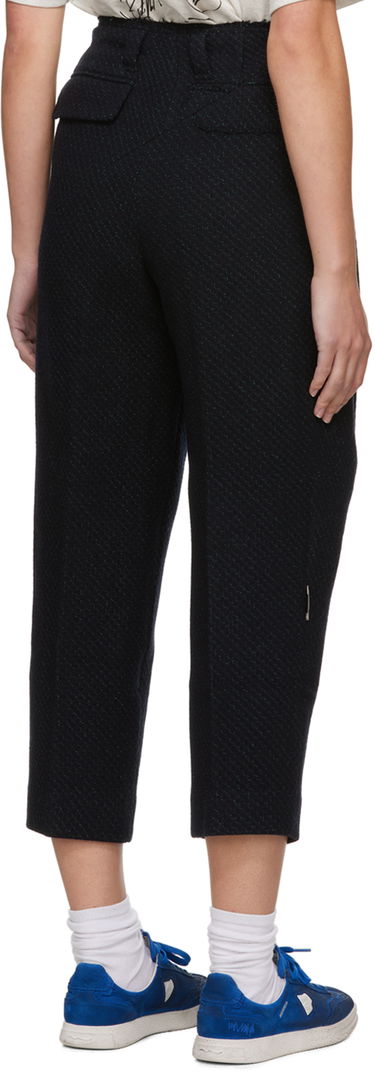 Byxor ADER ERROR Raw Edge Cropped Trousers Svart | BMADFWSA0201BK, 2