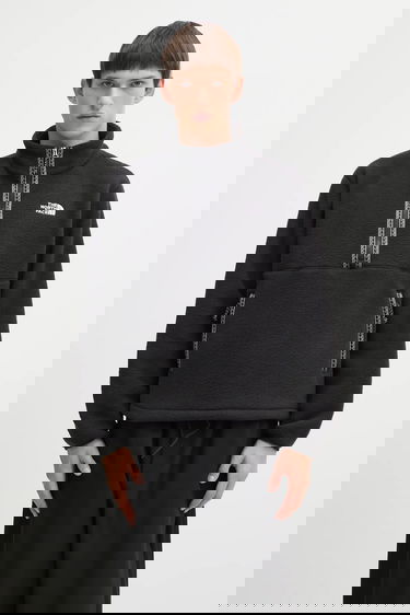 Sweatshirt The North Face Fleeski Quarter-Zip Sherpa Fleece Pullover Svart | NF0A88XRKX71, 0