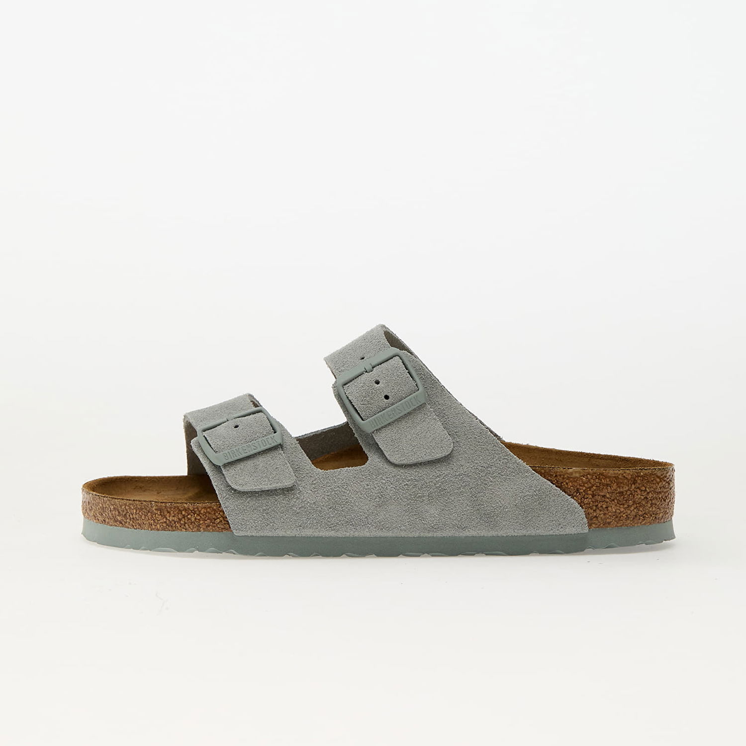 Sneakers och skor Birkenstock Birkenstock Arizona Suede Leather Slides Grå | 1029146, 0