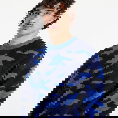 Sweater Dime DIME Camo Chenille Knit Sweater Blå | DIME2SP254MAR, 2