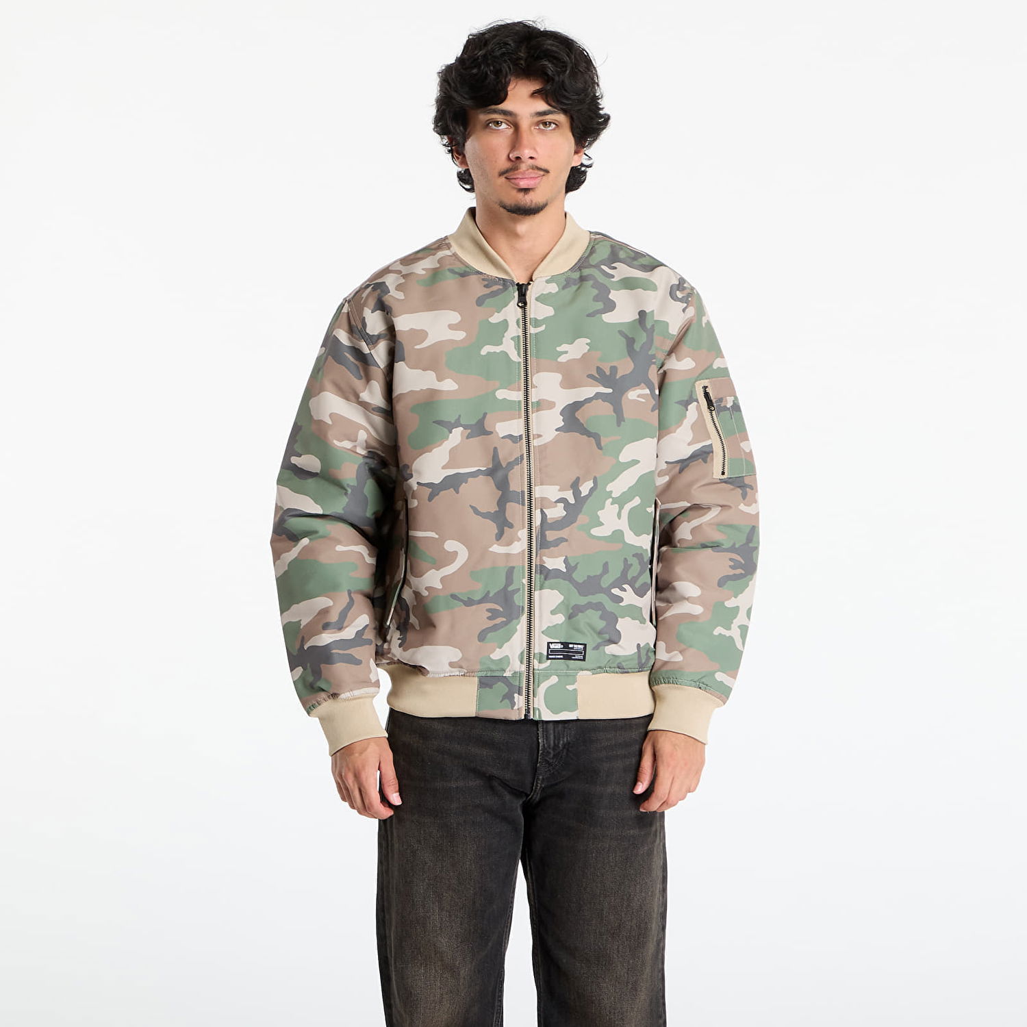 Bomberjacka Vans Vans Copley Bomber Jacket Flerfärgad | VN000HMQLVB1, 0
