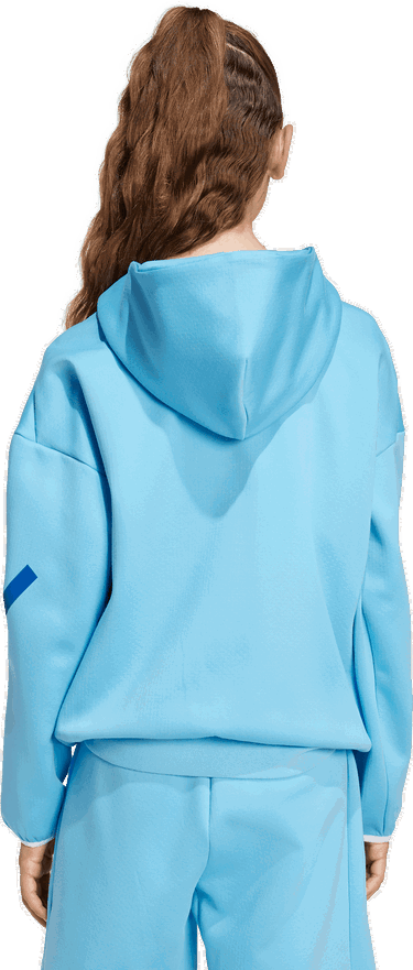 Sweatshirt adidas Performance MESSI ZNE Hoodie Blå | KB2136, 1