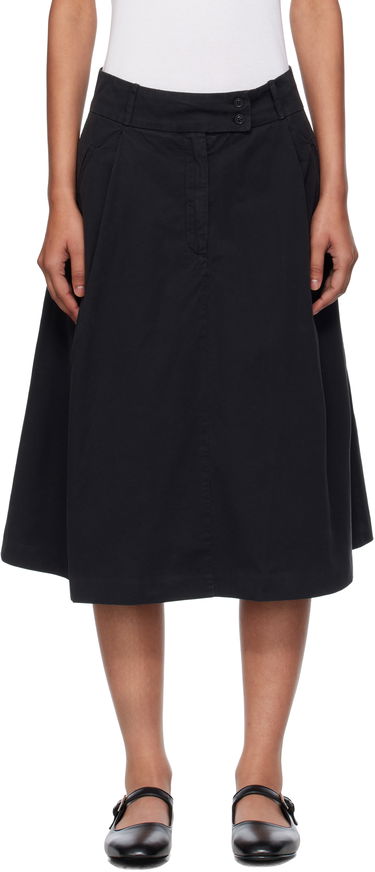 Kjol A.P.C. A.P.C. Deborah Midi Skirt Svart | COHKU-F06453, 0