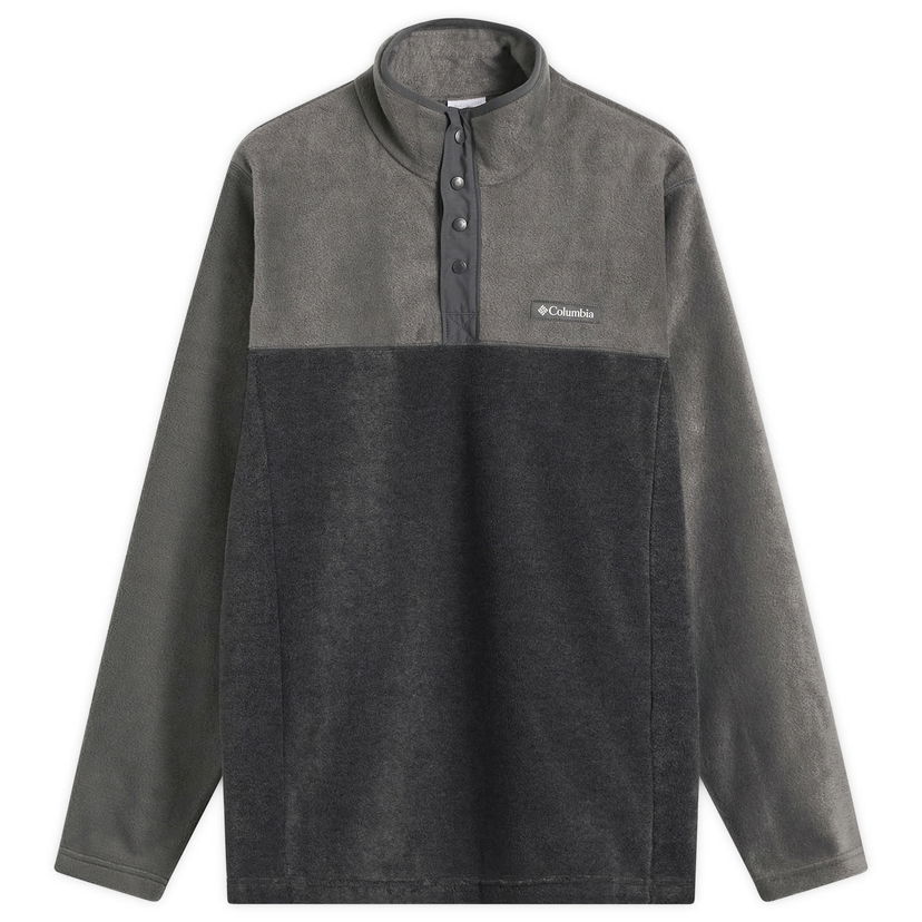 Sweater Columbia Steens Mountain Half Snap II Fleece Grå | 2097721-030