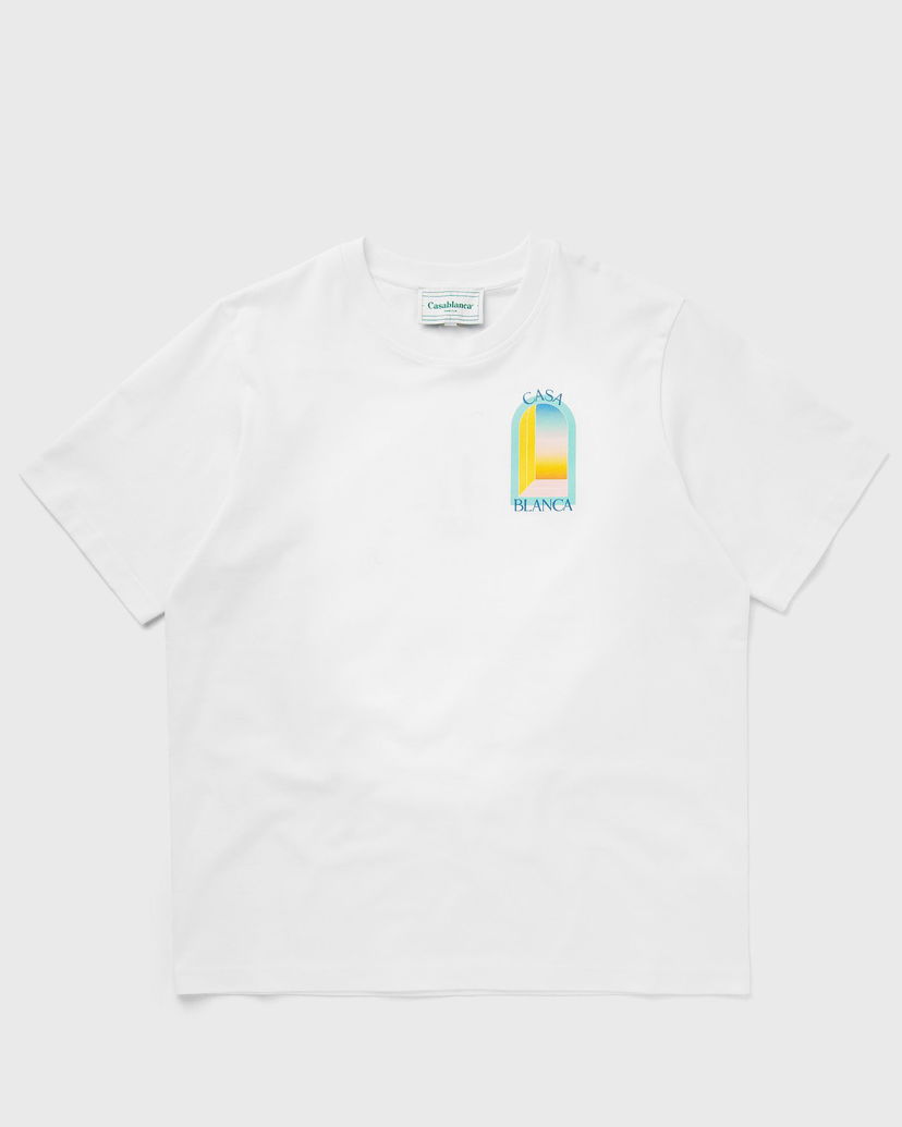 T-shirt Casablanca L'ARC COLORE PRINTED T-SHIRT Vit | U-MPF24-JTS-001-01