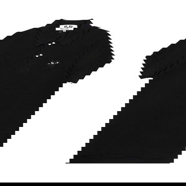 Polotröja Comme des Garçons PLAY Black Emblem Polo Shirt Svart | AZ T065 051 1, 1