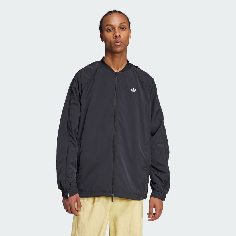 Bomberjacka adidas Performance Adilenium Season 3 Oversized SST Track Jacket Svart | JX1618