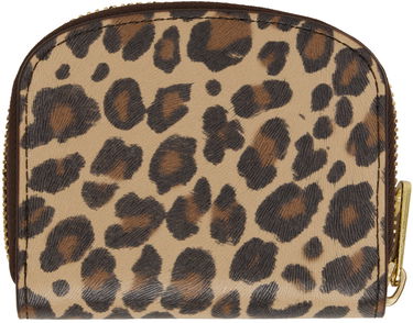 Plånbok A.P.C. Demi-Lune Mini Compact Coin Pouch Brun | PXBUR-F63437, 1