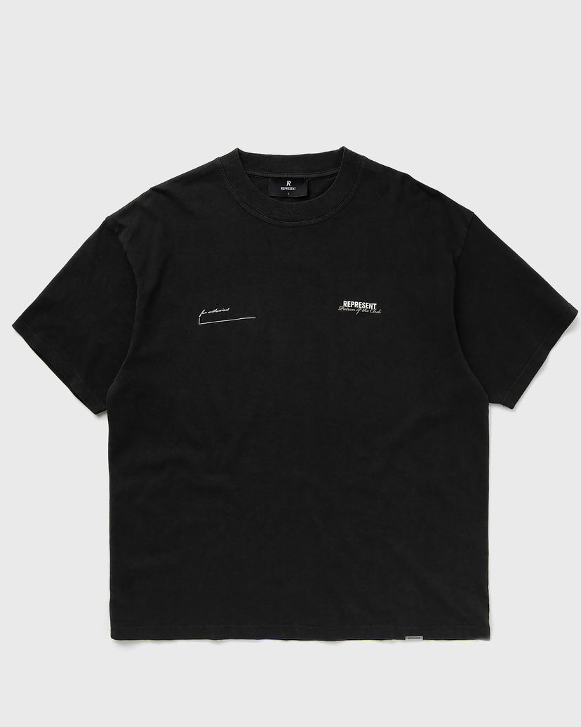T-shirt Represent Clo Represent PATRON OF THE CLUB TEE Svart | MLM4274-001