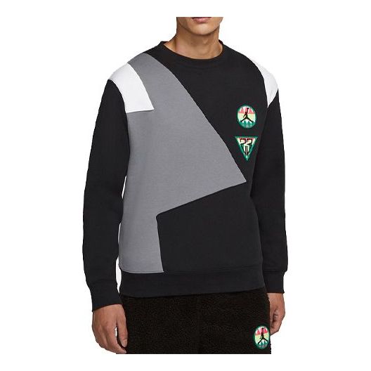 Sweater Jordan Jordan Contrast Warm Basketball Sweater Svart | CT3567-010