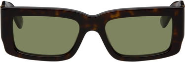Solglasögon RETROSUPERFUTURE RETROSUPERFUTURE Notte Square Sunglasses Brun | 7IO, 0