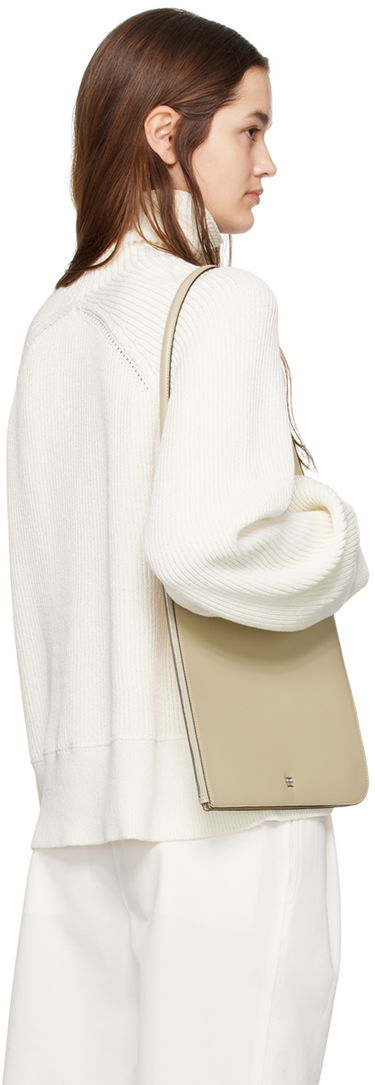 Sweater TOTEME TOTEME Raglan Turtleneck Sweater Vit | 242-WRT2186-YA0075, 2