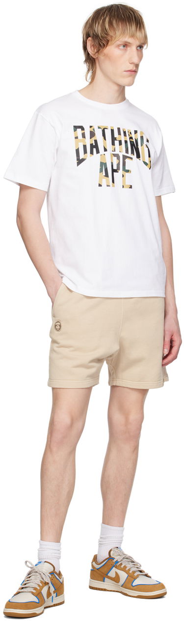 Shorts AAPE by A Bathing Ape AAPE by A Bathing Ape Patch Shorts Beige | AAPSPMA675XXMBGL, 3