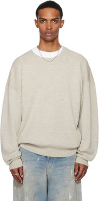 Fear of God ESSENTIALS Merino Long Sleeve Crewneck Sweater