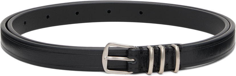 Bälten Ann Demeulemeester Ann Demeulemeester Adea Leather Belt Svart | B0012936-LT167-099