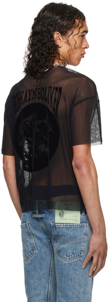 T-shirt Jean Paul Gaultier Shayne Oliver Edition Mesh T-Shirt Svart | 24/27-U-TS081I-T001-0000, 2