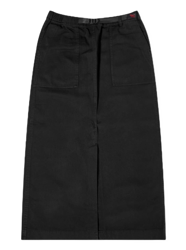 Kjol GRAMICCI Long Baker Midi Skirt Svart | G3SW-SK069-BK