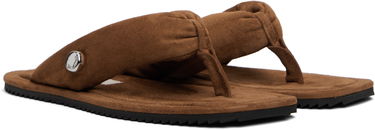Badkläder The Attico Attico Indie Flip-Flops Brun | 250WSH00797 LBT007AA, 3