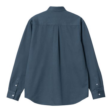 Skjorta Carhartt WIP L/S Madison Shirt "Ore / Wax" Mörkblå | I023339_1RE_XX, 5