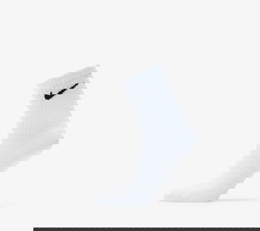 Underkläder och strumpor Nike 3-Pack Crew Socks Vit | SX7664-100, 0