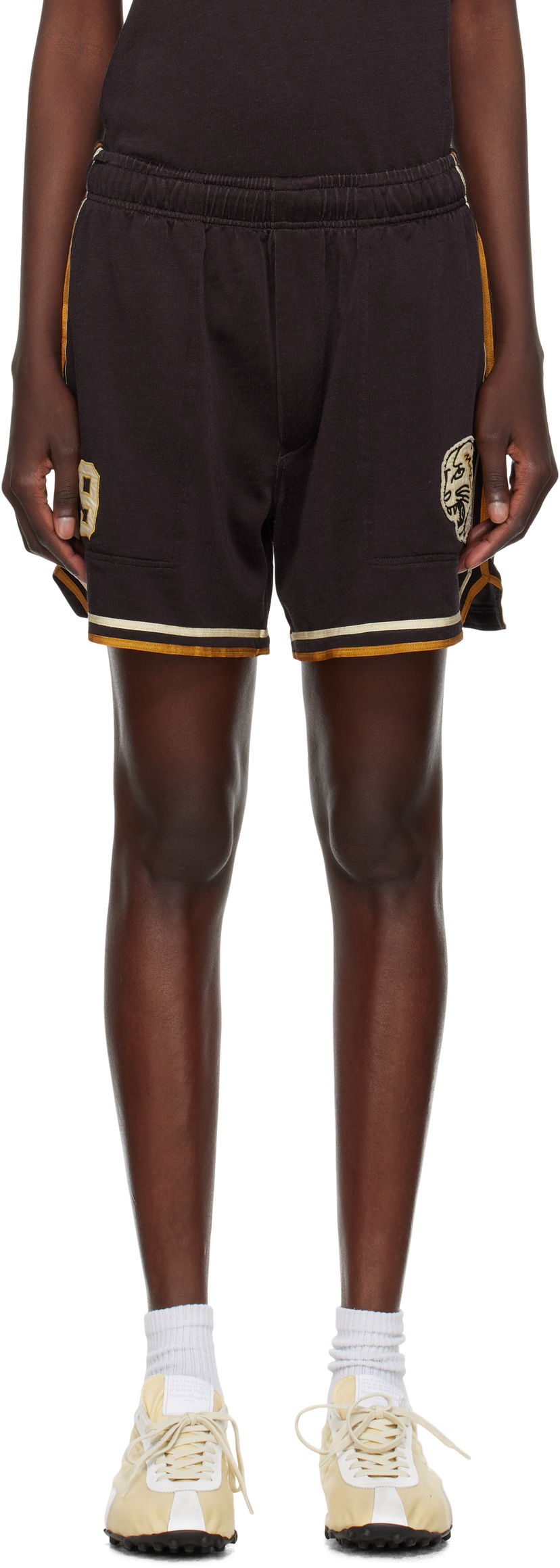 Shorts Bode Bode Bobcat Shorts Svart | MRS25CS038
