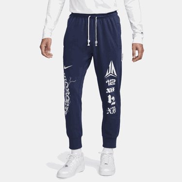Byxor Nike Dri-FIT Ja Standard Issue Pants Mörkblå | FN2994-410, 1