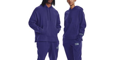 Sweatshirt Under Armour Summit Knit Hoodie Mörkblå | 1377173-468, 1