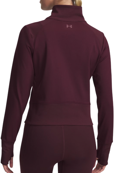 Jacka Under Armour Meridian Full-Zip Cropped Jacket with Thumbholes Bourgogne | 1379157-600, 1