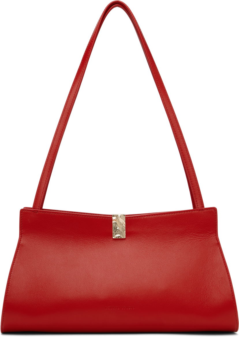 Axelväska Loulou de Saison Loulou de Saison Johanna Shoulder Bag Röd | JOHANNA