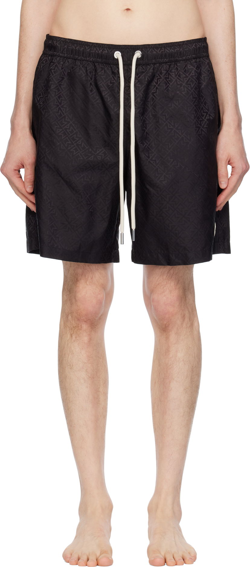 Badkläder Moncler Moncler Monogram Swim Shorts Svart | K10912C000025987H