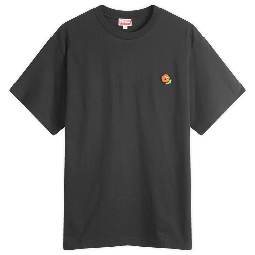 T-shirt KENZO Embroidered Crest Classic T-Shirt Svart | FF55TS5284SG-99J