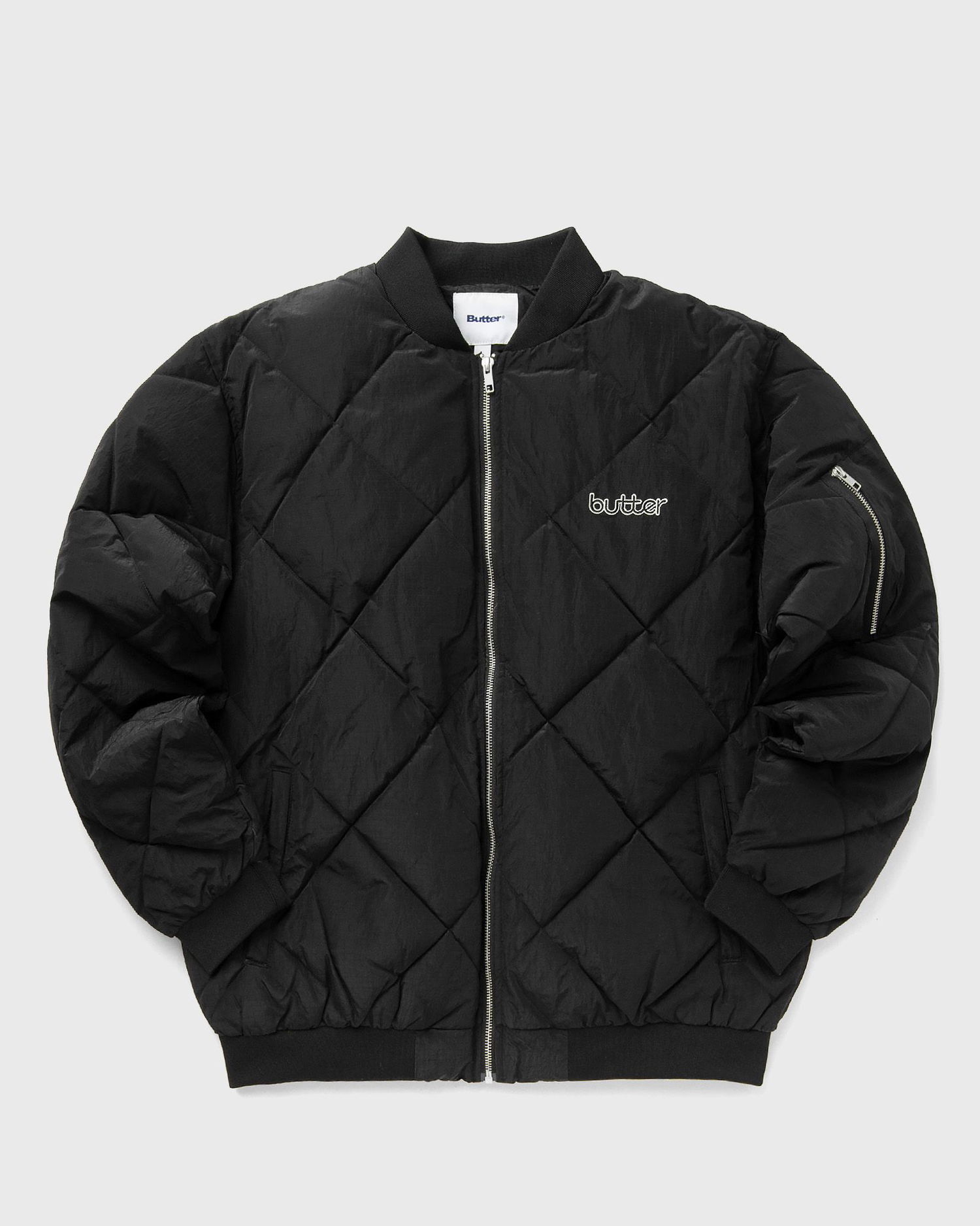 Bomberjacka Butter Goods Quilted Bomber Jacket Svart | P23429, 0