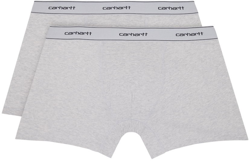 Boxare Carhartt WIP Two-Pack Boxers Grå | I029375
